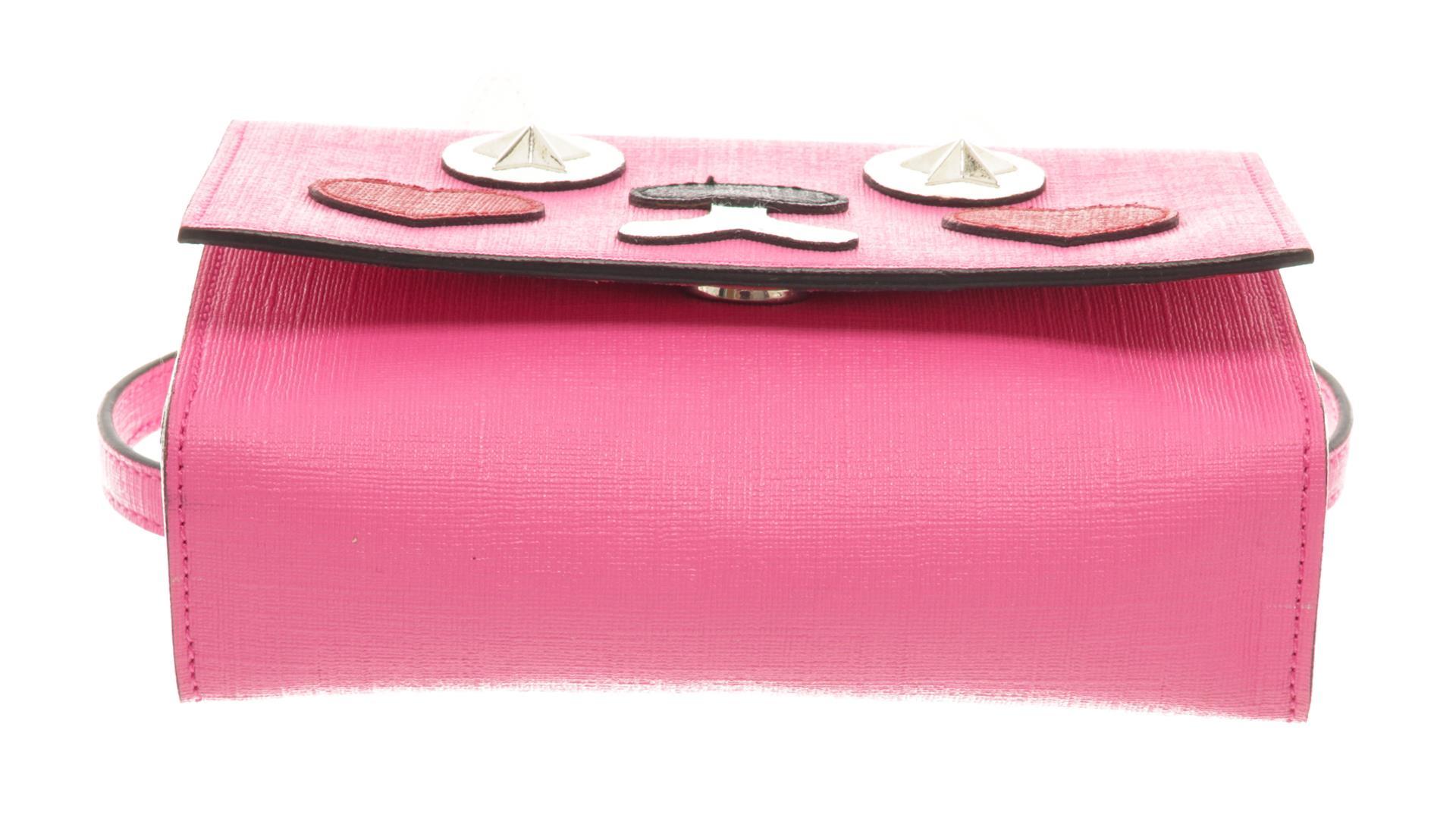 Gucci Pink Leather Children's Animal Waist Bag