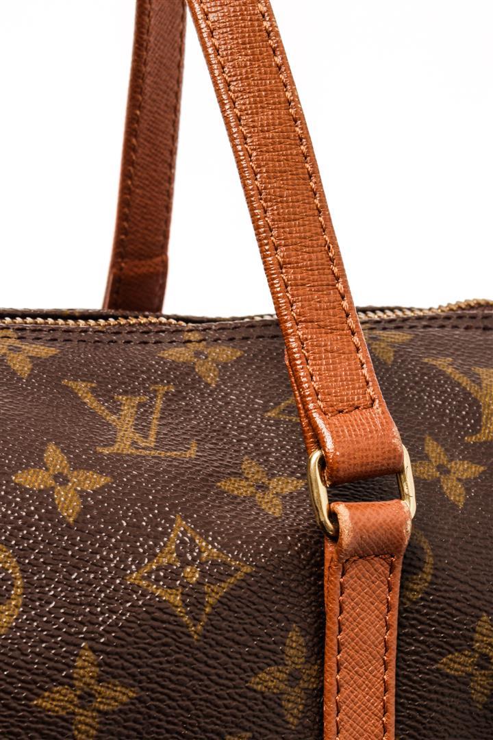 Louis Vuitton Brown Monogram Papillion 30 Shoulder Bag