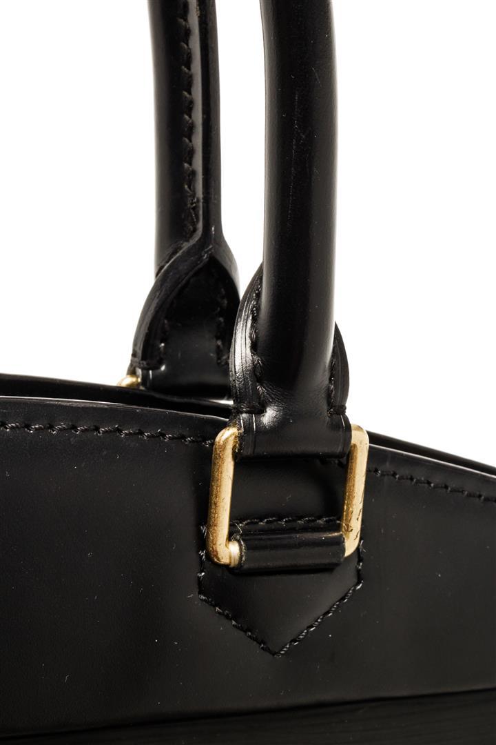 Louis Vuitton Black Epi Leather Riviera Handbag