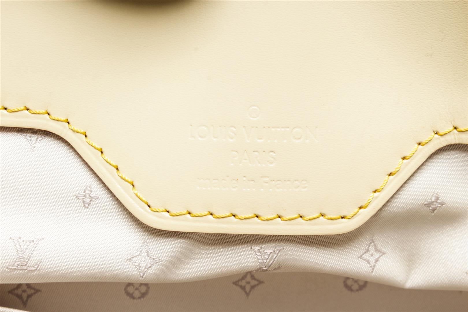 Louis Vuitton White Leather Le Absolu Handbag