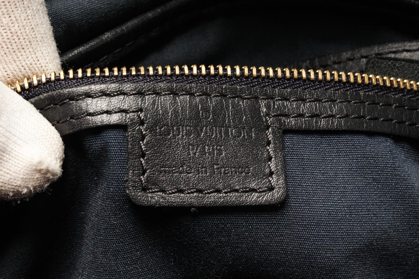 Louis Vuitton Black Monogram Lucille GM Shoulder Bag