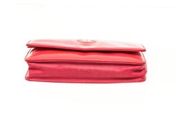 Chanel Red Patent Leather Woc Shoulder Bag