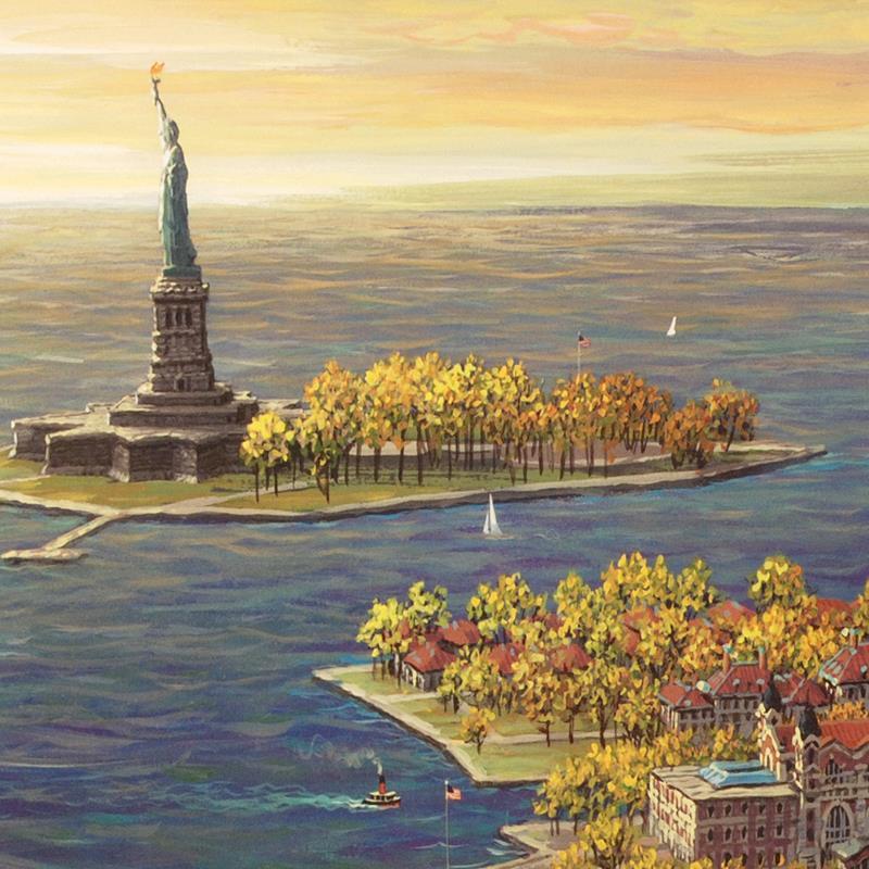 Ellis Island, Fall by Chen, Alexander