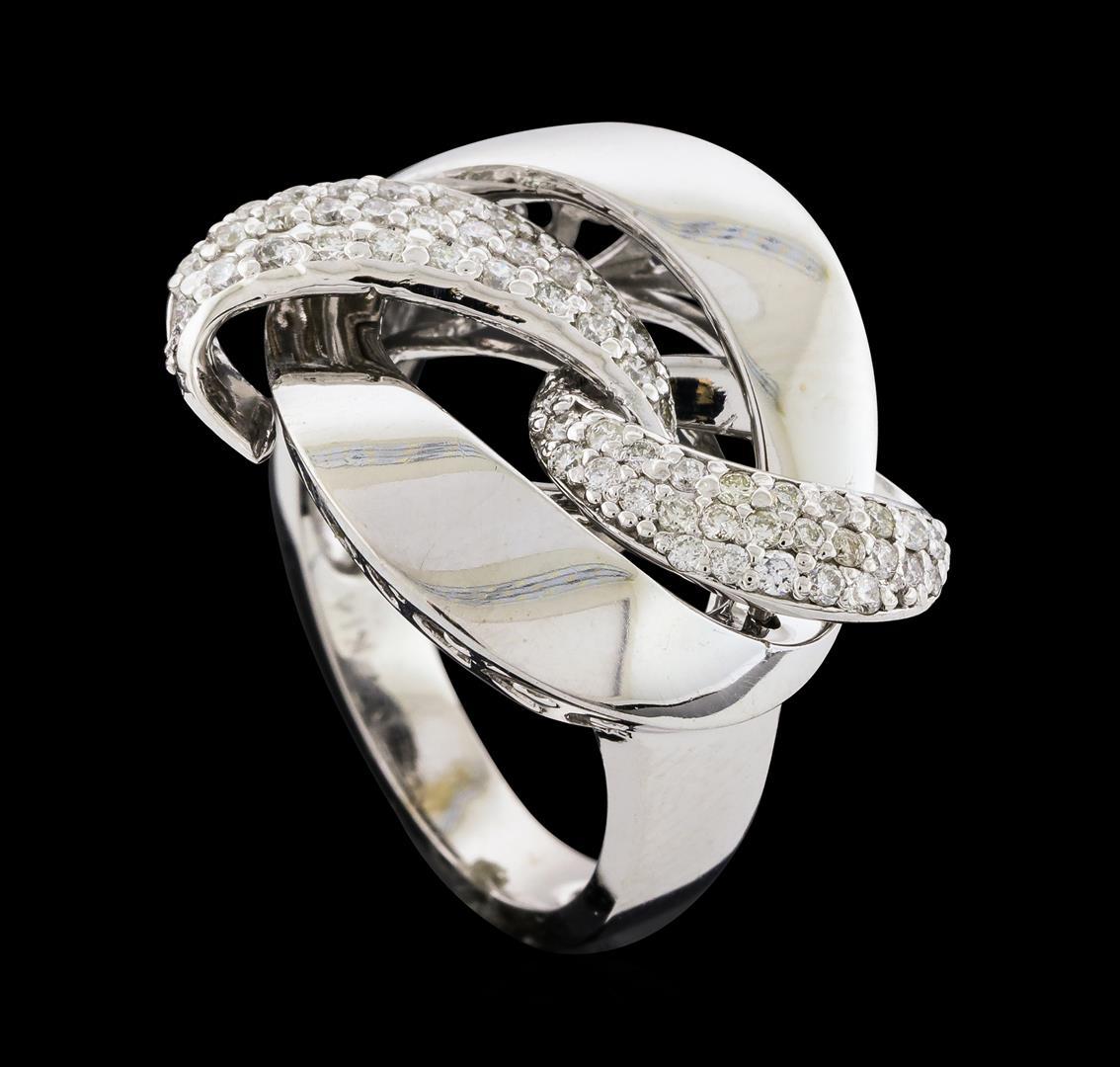 0.51 ctw Diamond Ring - 14KT White Gold