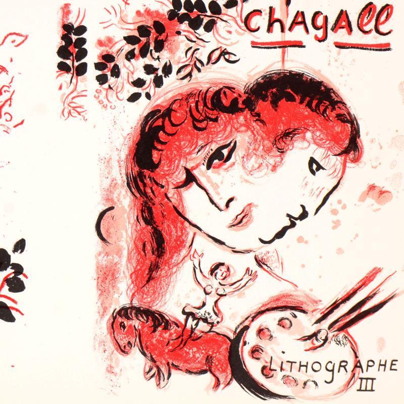 Lithographe III by Chagall (1887-1985)