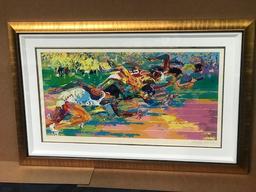 Olympic Track Runners by LeRoy Neiman