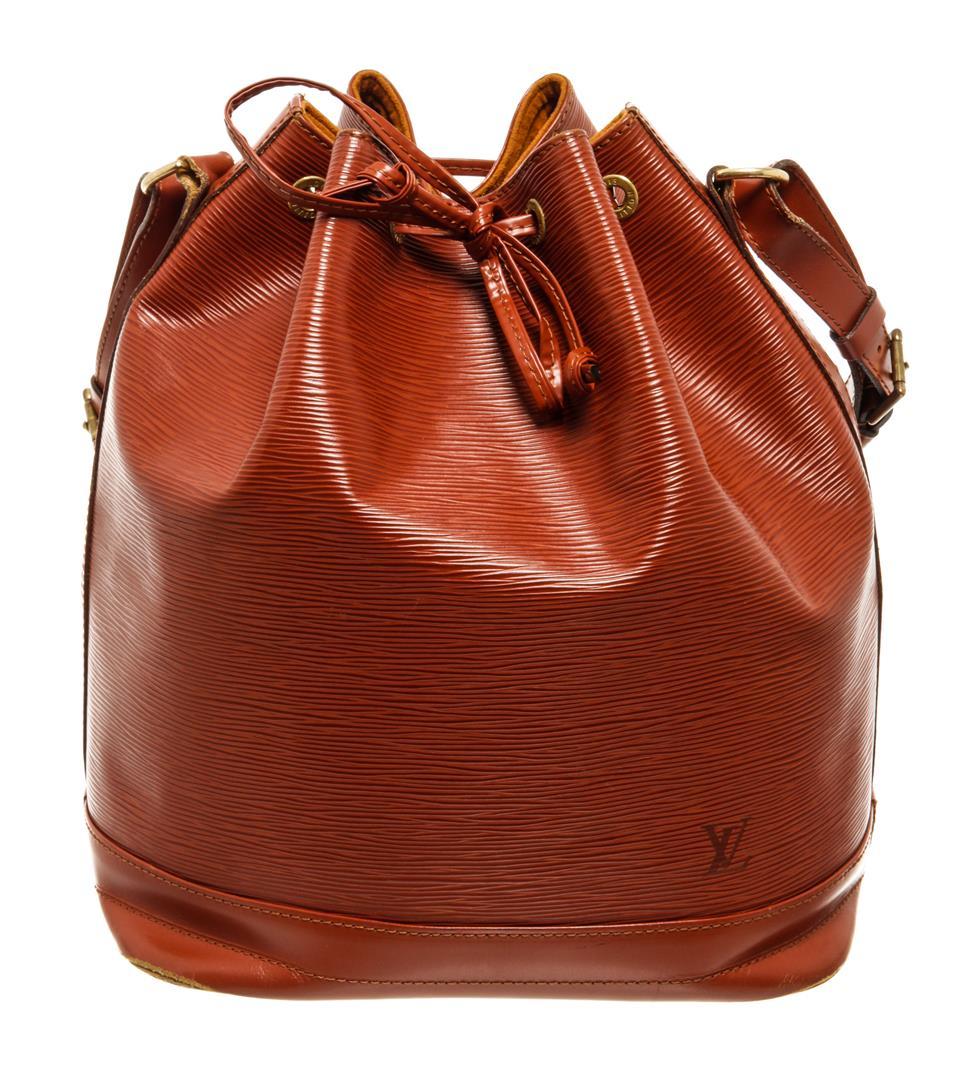 Louis Vuitton Brown Epi Noe PM