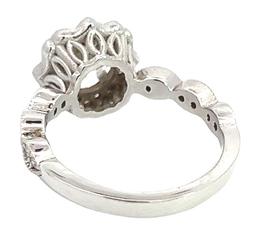 1.35 ctw Diamond Ring - 14KT White Gold