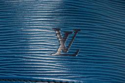 Louis Vuitton Blue Epi Leather Noe Shoulder Bag