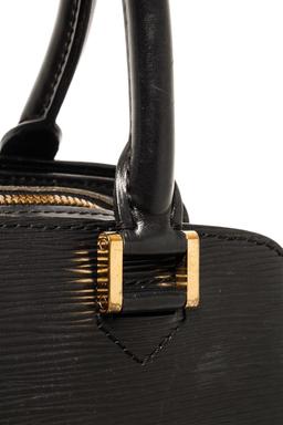 Louis Vuitton Black Epi Leather Pont Neuf Satchel Bag