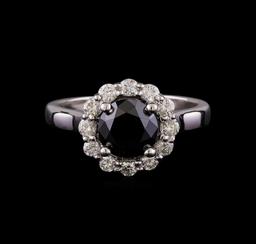 2.07 ctw Diamond Ring - 14KT White Gold