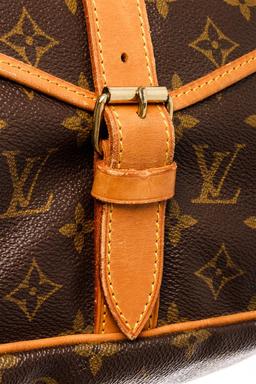 Louis Vuitton Brown Monogram Canvas Saumur 35cm Messenger Bag