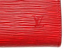 Louis Vuitton Red Epi Leather Pochette