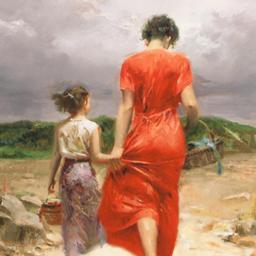 Homeward Bound by Pino (1939-2010)