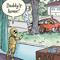 Daddy's Home by Bizarro