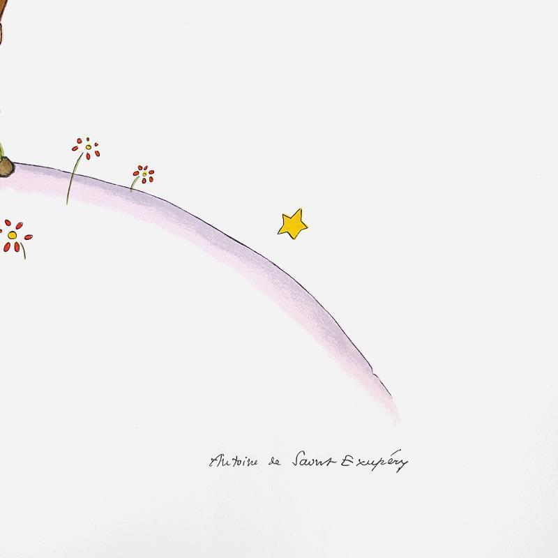 The Little Prince On His Planet by Antoine de Saint-Exupery (1900-1944)