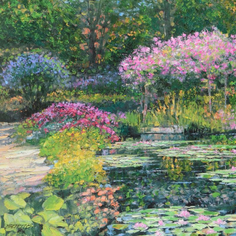 Giverny Lily Pond by Behrens (1933-2014)