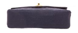 Chanel Navy Blue Fabric Envelope Flap Crossbody Bag