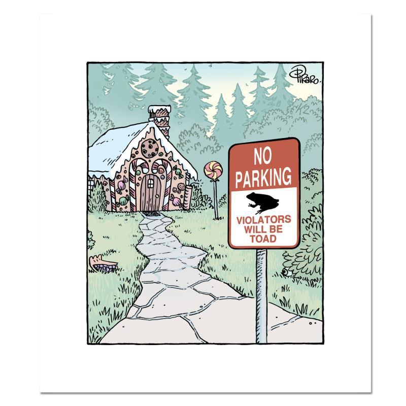 Witch Parking by Bizarro