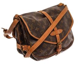 Louis Vuitton Brown Monogram Canvas Saumur 30cm Shoulder Bag