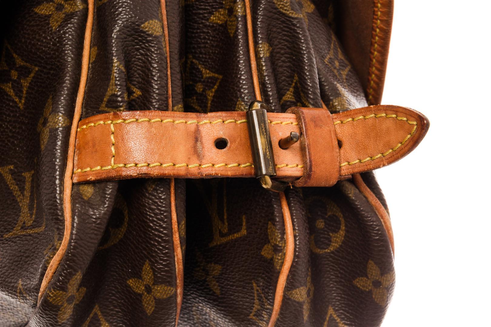 Louis Vuitton Brown Monogram Canvas Saumur 30cm Shoulder Bag