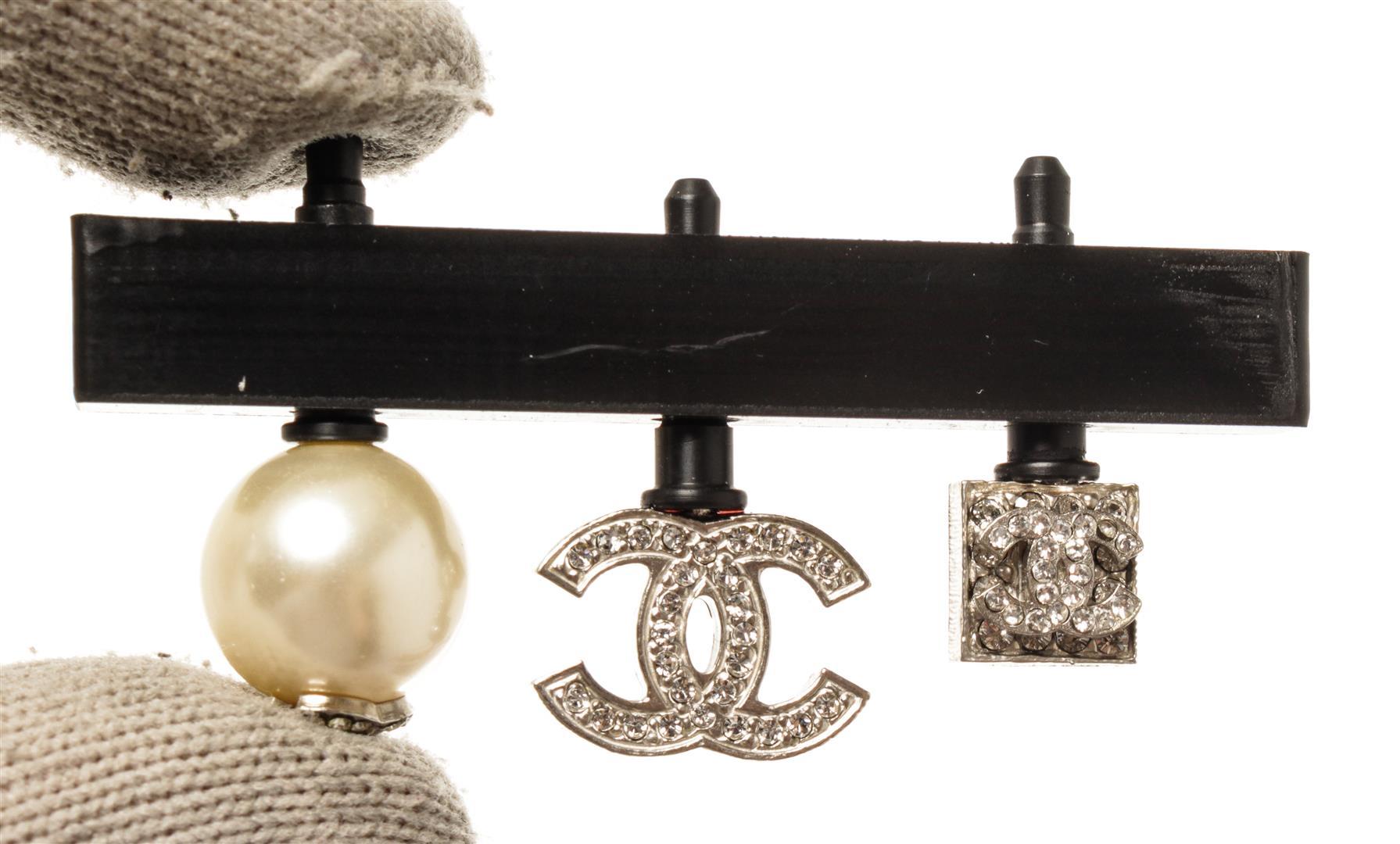 Chanel CC Pearl Aux Plug Set of 3