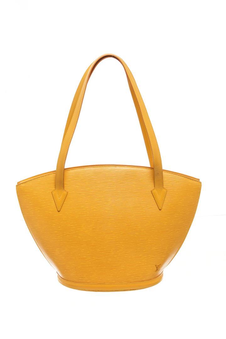 Louis Vuitton Yellow Ã‰pi Leather Saint Jacques Shoulder bag