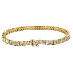 11.50 ctw Diamond Tennis Bracelet - 18KT Yellow Gold