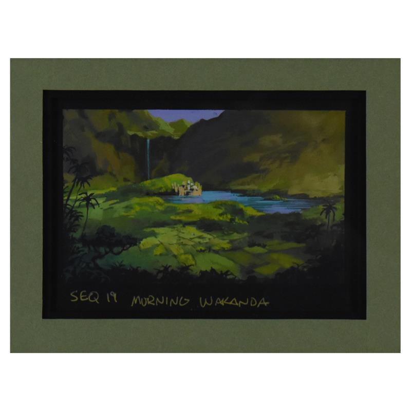 Seq 19 Morning Wakanda by Marvel Comics Original