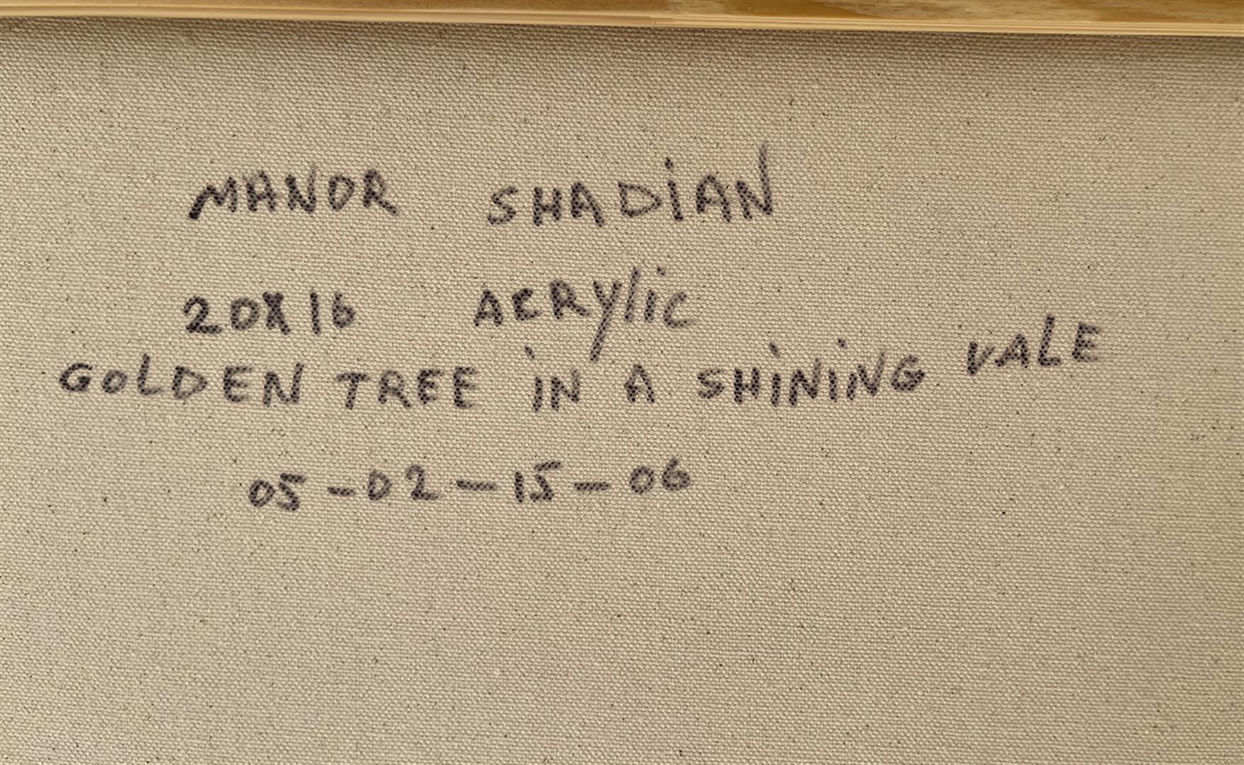 Golden Tree In A Shining Vale by Manor Shadian
