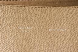 Celine Beige Calfskin Leather Cabas Horizontal Phantom Tote Bag