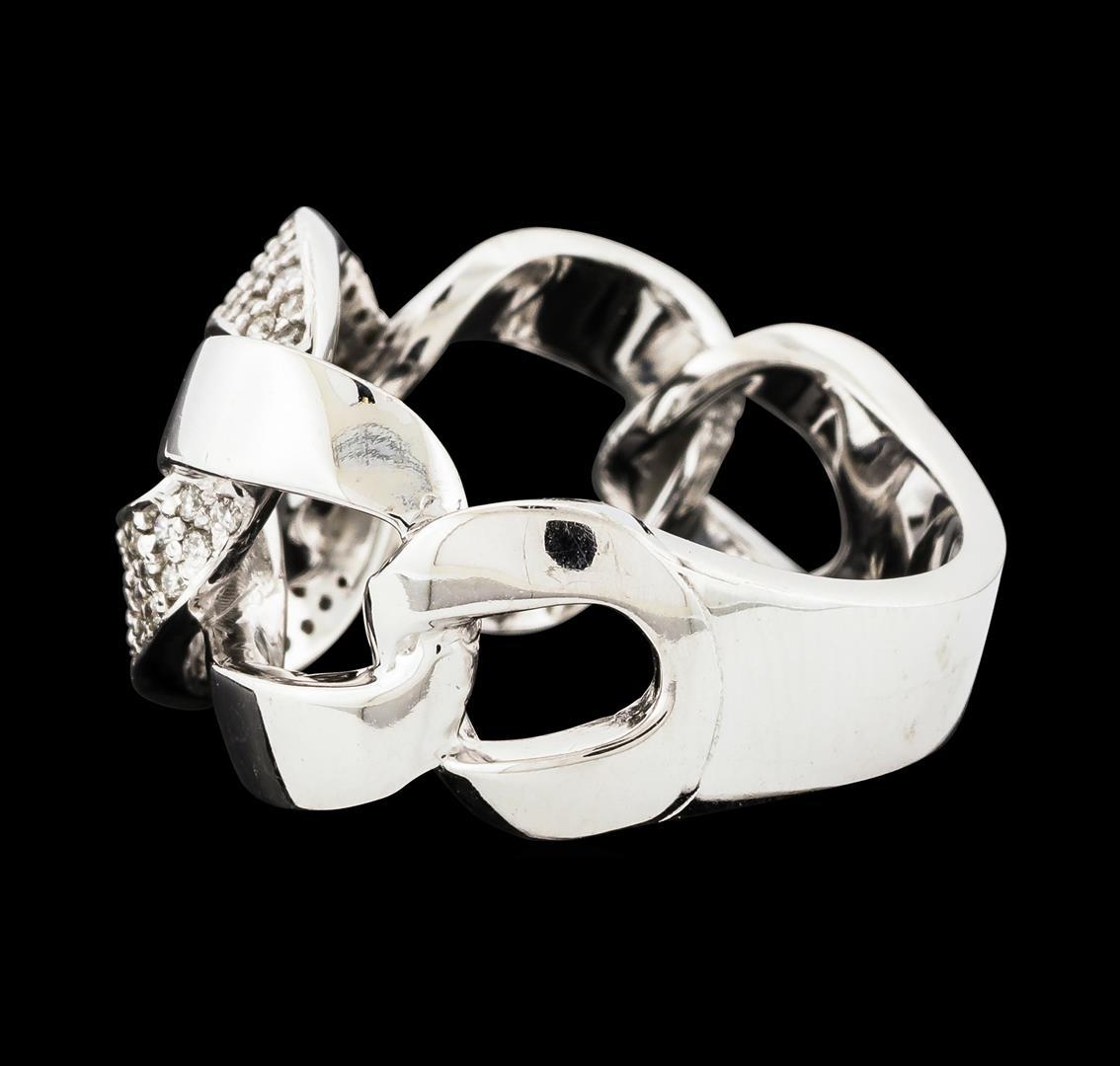 0.33 ctw Diamond Ring - 14KT White Gold