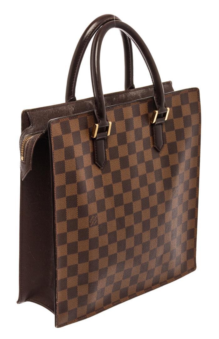 Louis Vuitton Brown Damier Ebene Venice Sac Plat Bag