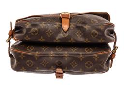 Louis Vuitton Brown Monogram Canvas Saumur 30cm Shoulder Bag