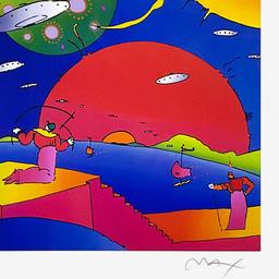 Year 2050 II by Peter Max