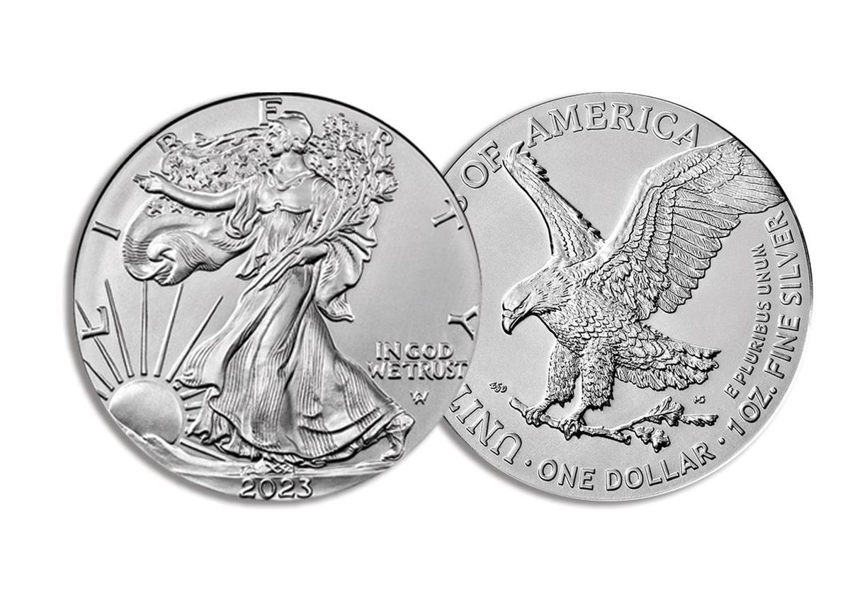 2023 American Silver Eagle .999 Fine Silver Dollar Coin