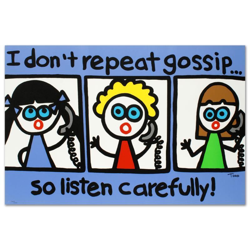 I Don't Repeat Gossip by Goldman, Todd