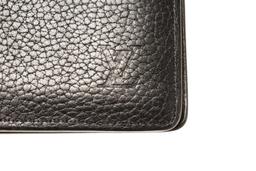 Louis Vuitton Black Leather Brazza Wallet