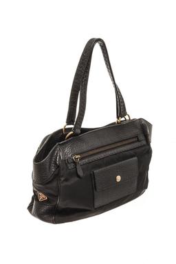 Prada Black Leather Shoulder Bag