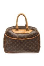 Louis Vuitton Brown Monogram Deauville Bag