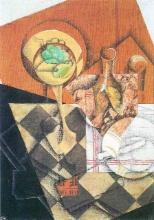 Juan Gris - Fruit Peel And Carafe