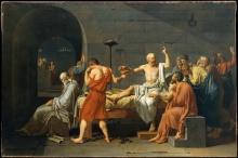 Jacques-Louis David - The Death of Socrates