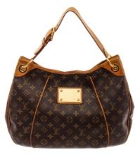 Louis Vuitton Brown Monogram Galliera PM Hobo Bag