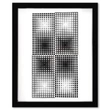 Binovae de la serie Corpusculaires by Vasarely (1908-1997)