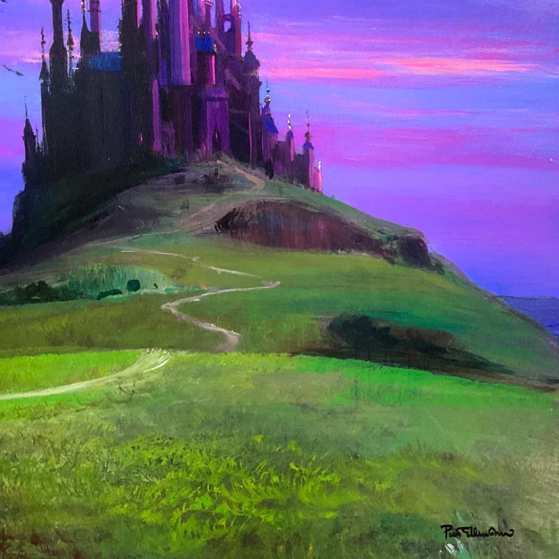 Aurora's Rescue by Peter Ellenshaw (1913-2007)