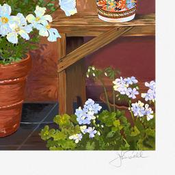 Blue Window by Powell John