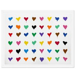 All You Need is HE[ART] XL by Mr Brainwash