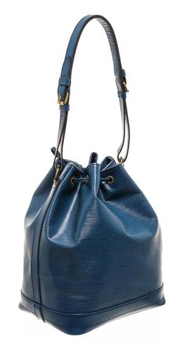 Louis Vuitton Blue Epi Leather Noe Shoulder Bag