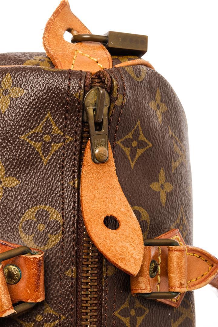 Louis Vuitton Brown Monogram Canvas Speedy 30cm Satchel Bag