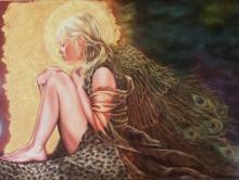 Brigitte the Angel  ORIGINAL by Margaret Korona